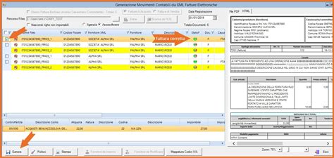 Fattura Datalog Web.